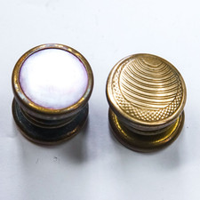 Vtg Art Deco Reversible Snap