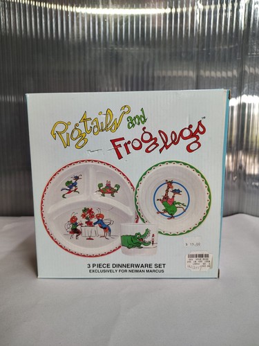 Vintage pigtails and frog - and, legs