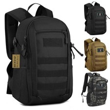 12L Tactical Backpack Molle Rucksack Men Women Outdoor Hiking Student School Bag