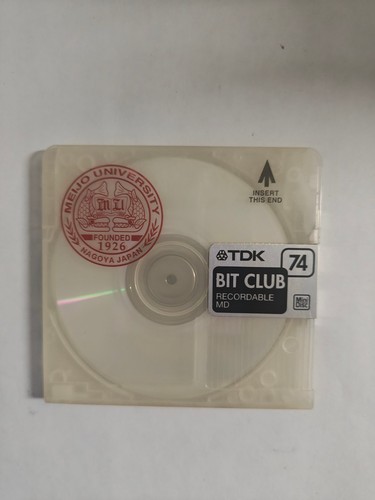 Used tdk bit club minidiscs - ,