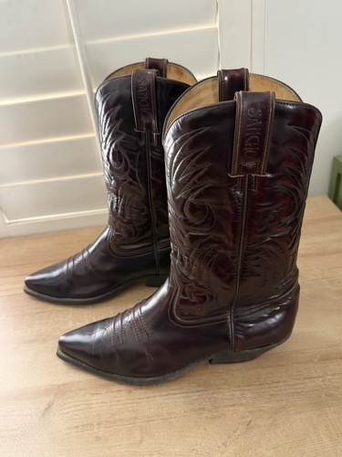 Sancho oxblood cowboy boots - sancho,