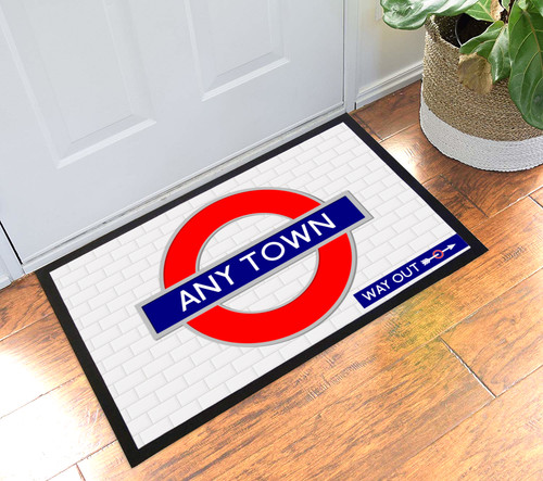 London tube sign personalised - tube,
