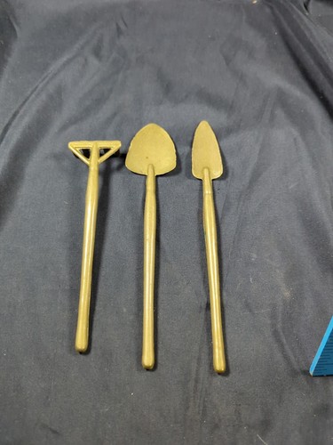 Vintage brass drain spade - vintage,