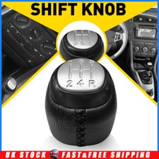 Gear Shift Lever Knob For Saab 9-3 93 5 Speed Manual Stick Leather 55566207 UK