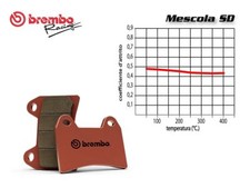 FRONT BRAKE PAD SET BREMBO FOR