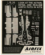 1966 AIRFIX Model Plane Kit