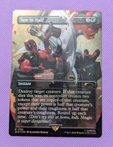 Saw half foil - foil,