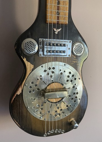 Lap steel resonator guitar - lap,