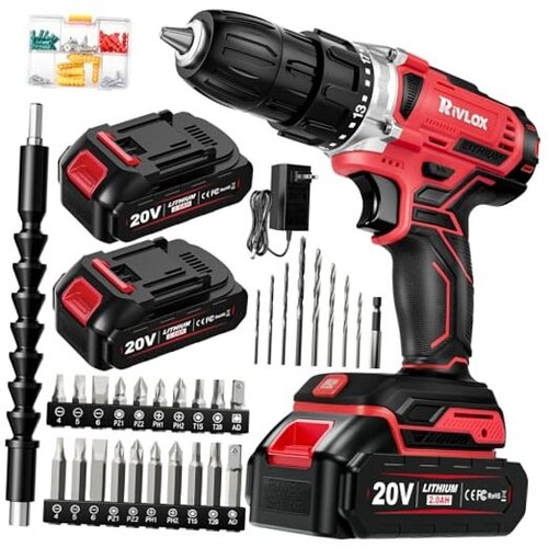 20v cordless drill - 20v,