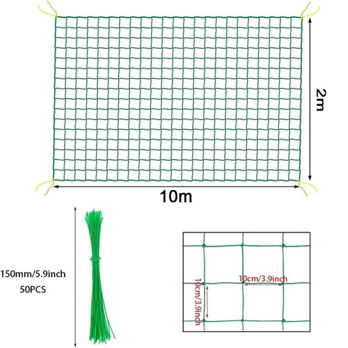 Trellis netting for garden - for, use