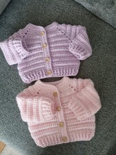 New Crochet Newborn   Baby Girl Cardigans