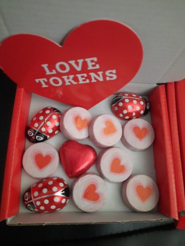 Love chocolate tokens - 11,