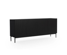Wayfair Black Sideboard Nicole Sideboard 200 4D by Canora Grey Four-door Chest