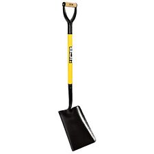 JCB Shovel Square Mouth Site Master Heavy Duty Steel Pro Builders Gardening