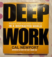 Cal Newport - Deep Work - Audiobook Cd