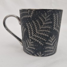 FOX & IVY Mug Grey Matte Leaf