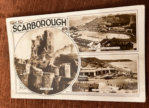 Vintage postcard scarborough - vintage,