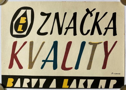 Original vintage poster paints - original,