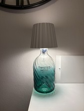 Rechargeable Wireless Bottle Lamp metal Lampshade with 3 Color Table lamb