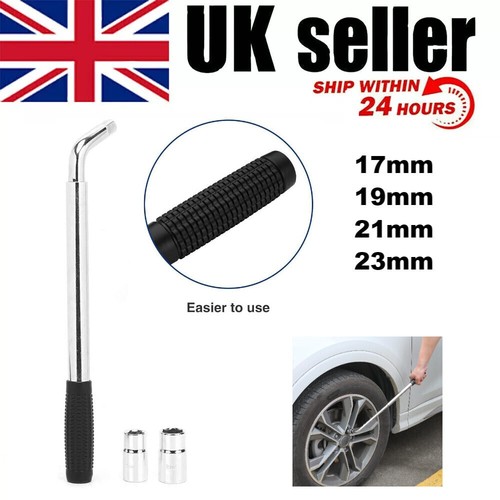 Extendable wheel brace wrench - extendable,