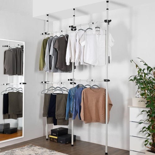 Telescopic wardrobe organise - telescopic,