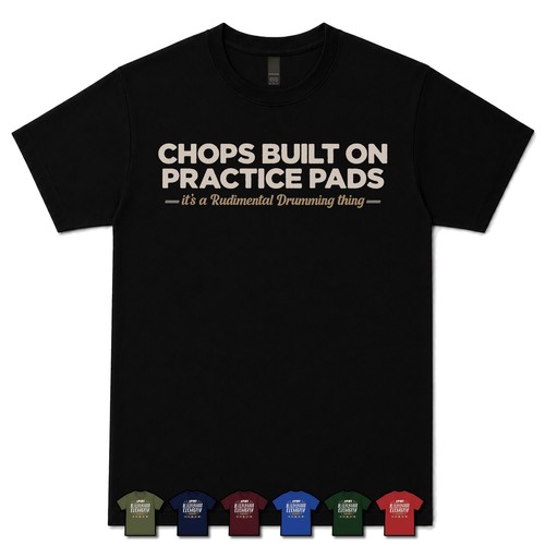 Chops built practice pads - chops,