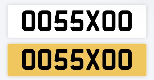 Unique private number plate - unique,