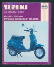 NEW OLD STOCK Suzuki CS50 CS80 Roadie Haynes Manual Repair Book CS 50 80 FW74