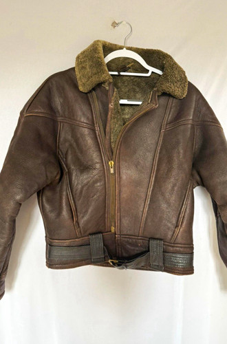Men brown sheepskin - men's,
