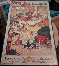 FORD the General Utility Car puzzle 1500 piece jigsaw  vintage Used