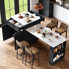 Kitchen Island Extendable