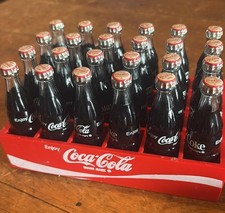VTG Coca-Cola Red Mini Glass