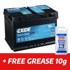 096AGM Car Battery Exide EK700
