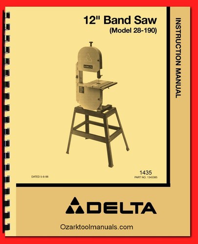 Delta inch band saw - 12,