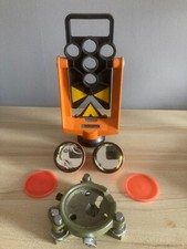 Geodimeter traverse target, prisms and tribrach