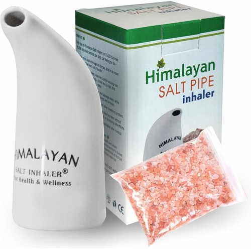 Himalayan salt inhaler pipe - salt,