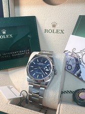 UNWORN Rolex Blue Motif