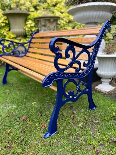 Cast iron and oak - iron,