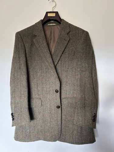 Harris tweed men blazer - tweed,