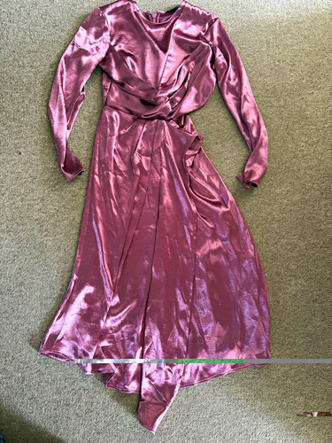 Topshop purple satin - purple,