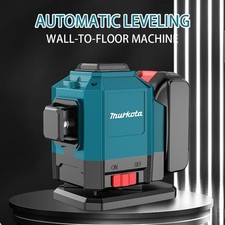 12/16 Line Laser Level for Makita 18-21V Floor Measurement
