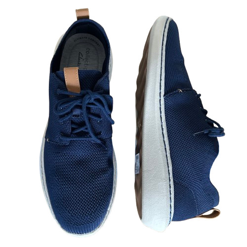 Clarks trainers mens navy - clarks,