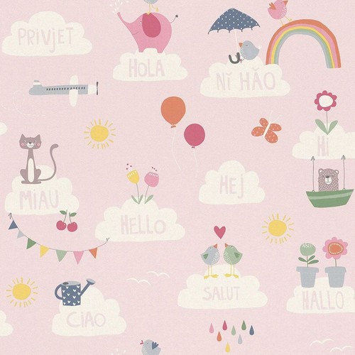 Rasch hello clouds wallpaper - rasch,