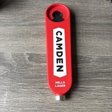 Used Camden Hells Beer Tap Handle, for Perfect Draft Pro Machine 