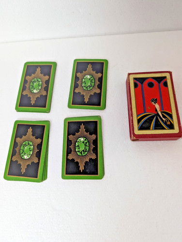 Vintage bee green gem art - bee,