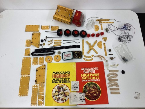 Vintage meccano job lot - lot, +