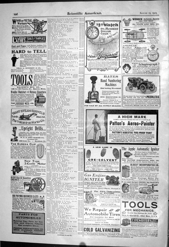 Old print 1903 scientific - print,