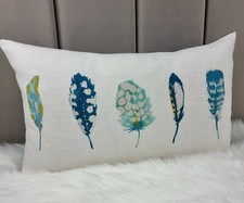  Harlequin Limosa  Cushion Cover, Jade Lagoon 12"x20" Reverse Aqua Lagoon Velvet