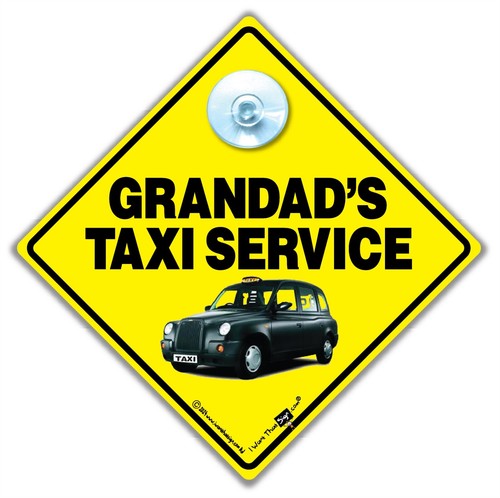 Grandad taxi sign london - grandad's,