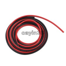 Black + Red 12 AWG Gauge Wire